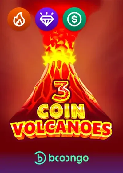 3 Coin Volcanoes gokkast van 3Oaks