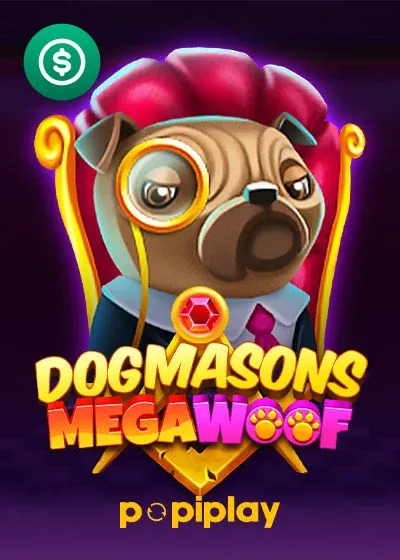 Dogmasons MegaWOOF gokkast van Popiplay