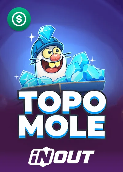 topo mole gokkast van InOut